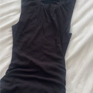 Chic Black Backless Dress